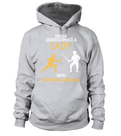 Lady With Fencing Skills T Shirt