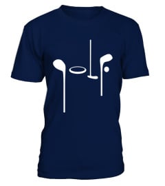 Golf Club Letters TShirt for Golfers