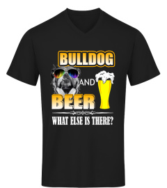 COOL BULLDOG and BEER SHIRT