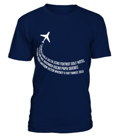 Phonetic Alphabet T-Shirt | Pilot Airplane Shirt