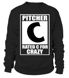 PITCHER RATED C FOR CRAZY