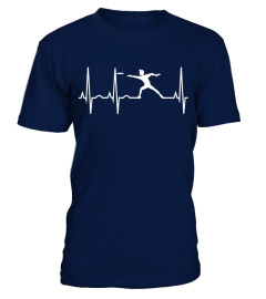 Ultimate Frisbee Shirt - Best Ultimate Frisbee Heartbeat Tee