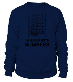 BOOBIES. I'M GOOD WITH NUMBERS WOMEN'S T