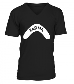Karma Motiv Boomerang Geschenk Idee