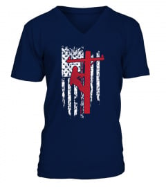 Lineman Shirts - American Flag Lineman
