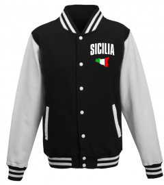 Sicilia T-Shirt Island Of Sicily Italian Flag Tee