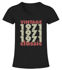 Birthday - Vintage 1971 Classic