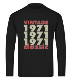Birthday - Vintage 1971 Classic