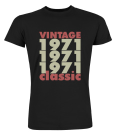 Birthday - Vintage 1971 Classic