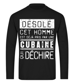 T-shirt Désolé Cubaine