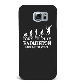 Born To Play Badminton - Phone Case