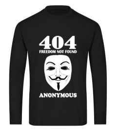 Anonymous hacker - 404 freedom 69