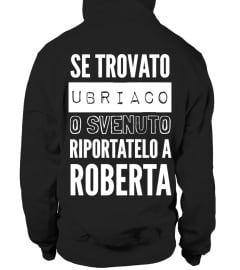 Se trovato ubriaco T-SHIRT PERSONALIZZA