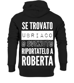 Se trovato ubriaco T-SHIRT PERSONALIZZA
