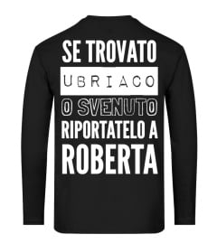 Se trovato ubriaco T-SHIRT PERSONALIZZA