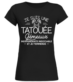 TATOUÉE GÉMEAUX INDÉPENDANTE INSOCIABLE