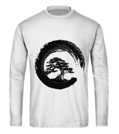 Bonsai Tree in Enso Circle