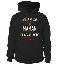 Le Bonheur c'est d'être Maman et Grand-Mère | Cadeau T-Collector®