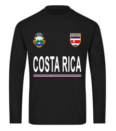 Costa Rica Football Cheer Jersey 2017 T-Shirt