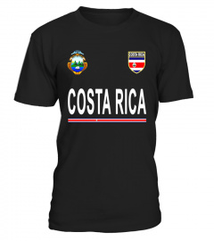 Costa Rica Football Cheer Jersey 2017 T-Shirt