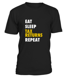 CPA Tax Season Eat Sleep Tax Returns Rep