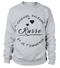 T-shirt Russe  Chieuse, raleuse