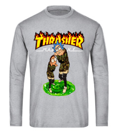 Rick and Morty Thrasher Magazine Shirt