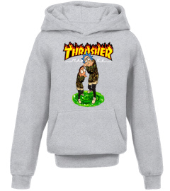 Rick and Morty Thrasher Magazine Shirt