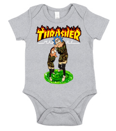 Rick and Morty Thrasher Magazine Shirt