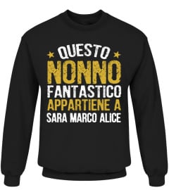 QUESTO NONNO FANTASTICO APPARTIENE A PERSONALIZZATO TSHIRT