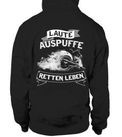 Laute Auspuffe retten Leben