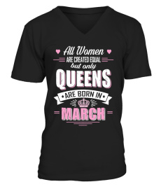 Queens are born in March Tee