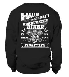 Ich habe einen verrückten Biker