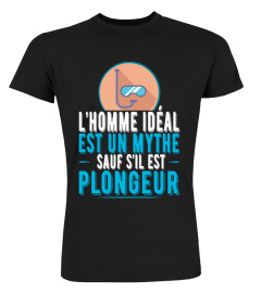 ✪ Homme idéal - plongée t-shirt humour ✪