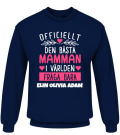 OFFICIELLT DEN BÄSTA MAMMAN PERSONIFIERADE T-SHIRT