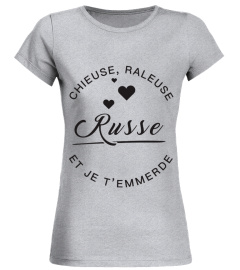 T-shirt Russe  Chieuse, raleuse