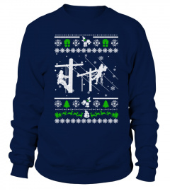 Ugly Christmas Sweater LINEMAN