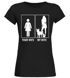 Your Wife My Wife Funny French Bulldog Dog Lovers T-Shirt