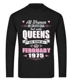 February 1975  birthday of Queens Shirts
