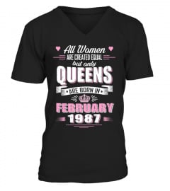 February 1987  birthday of Queens Shirts
