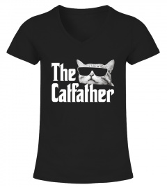 The Catfather T-Shirt Funny