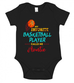 Basketball Sports Baller Auntie Gift Aunt T-Shirt