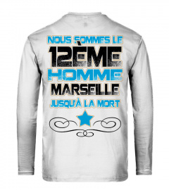 TSHIRT SUPPORTER FOOT 12ÈME H MARSEILLE MAILLOT MARSEILLE COLLECTOR