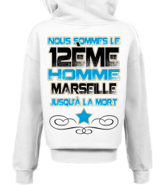 TSHIRT SUPPORTER FOOT 12ÈME H MARSEILLE MAILLOT MARSEILLE COLLECTOR