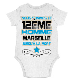 TSHIRT SUPPORTER FOOT 12ÈME H MARSEILLE MAILLOT MARSEILLE COLLECTOR