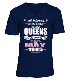 May 1985  birthday of Queens Shirts