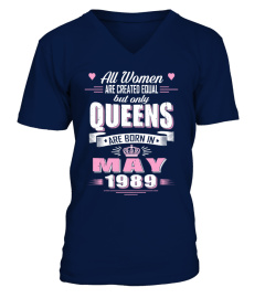 May 1989  birthday of Queens Shirts