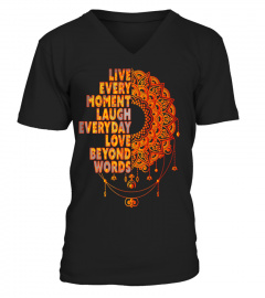 Laughter Yoga T Shirt-Buddhist Sayings-Live Love Laugh