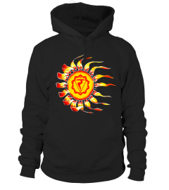 Sleepy Sun Manipura Chakra Symbol Yoga Tshirt