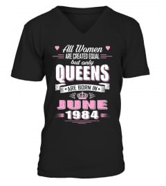 June 1984  birthday of Queens Shirts